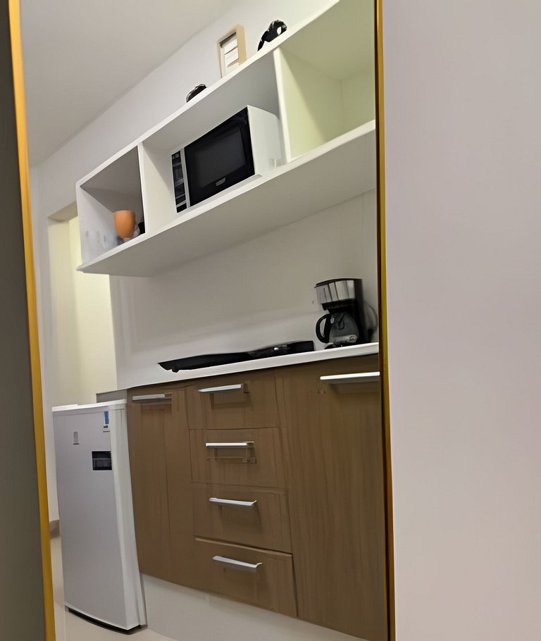 Queridinho Studio centro+Piscina+Netflix+WiFi