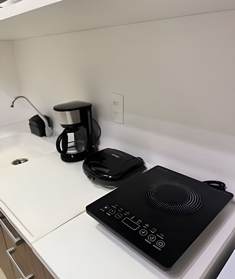 Queridinho Studio centro+Piscina+Netflix+WiFi