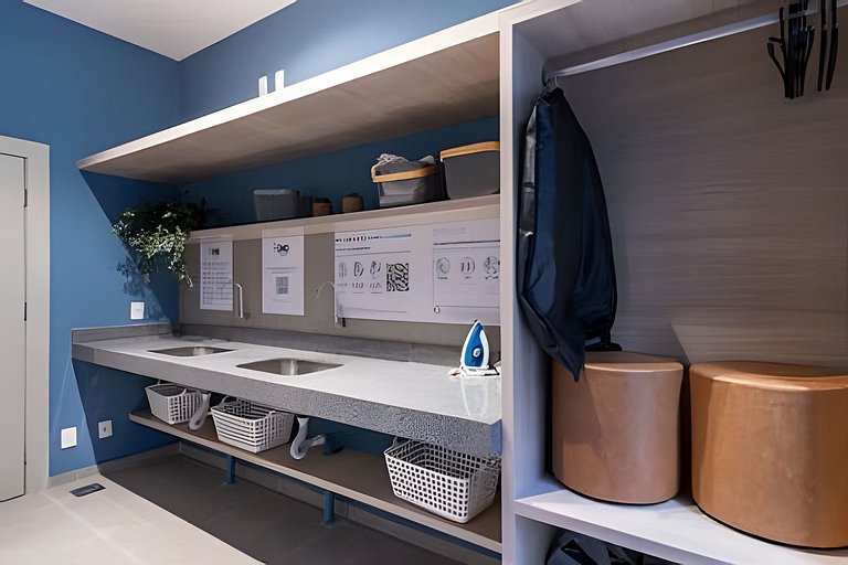 Queridinho Studio centro+Piscina+Netflix+WiFi