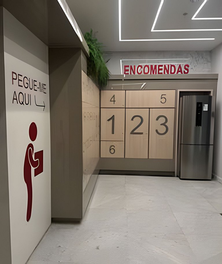 Queridinho Studio no Centro com Piscina