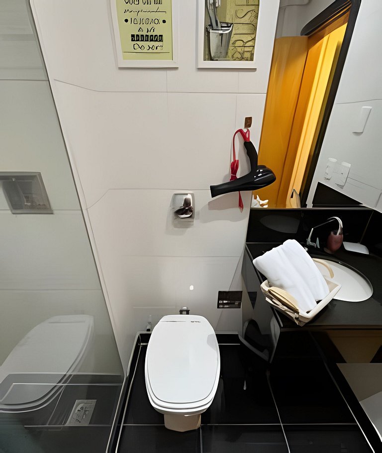 Queridinho Studio centro+Piscina+Netflix+WiFi