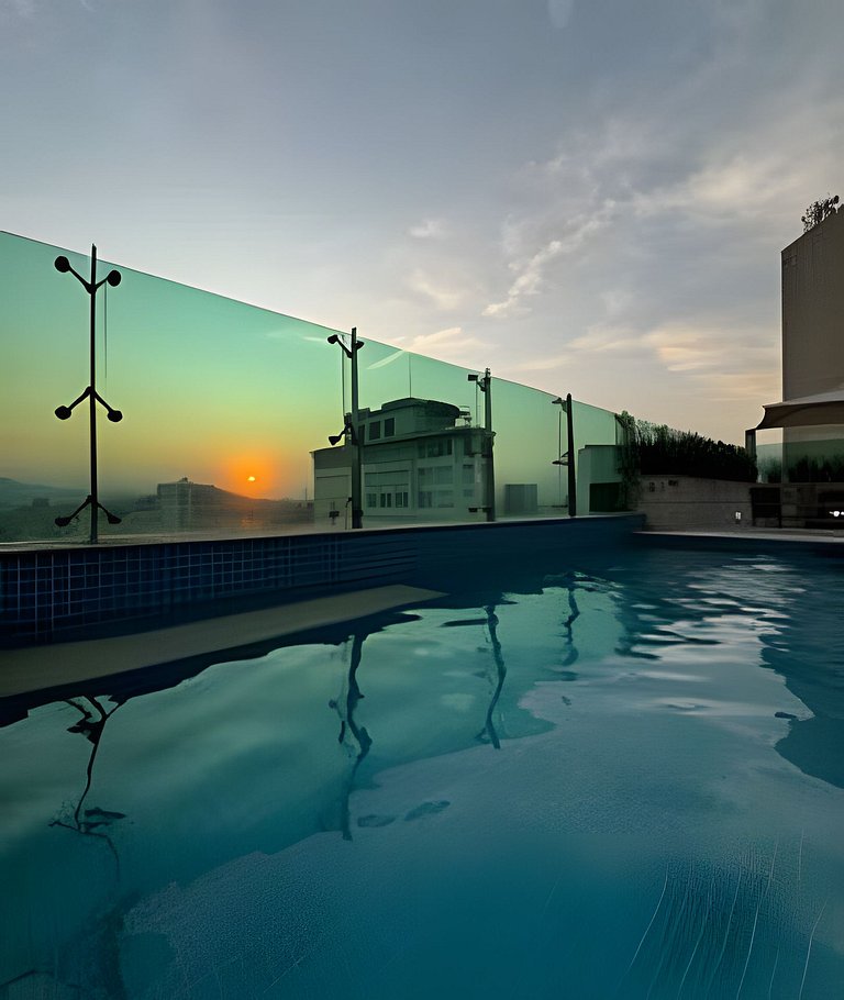 Queridinho Studio no Centro com Piscina