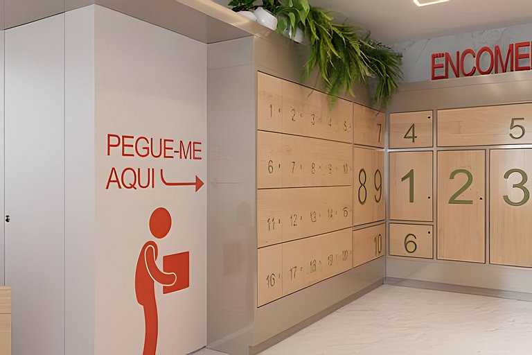 Queridinho Studio no Centro com Piscina