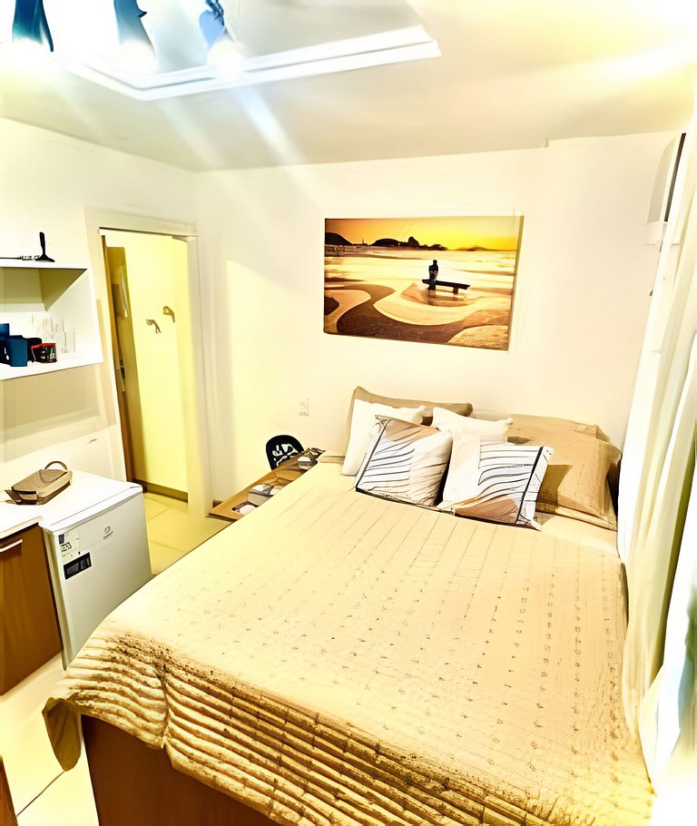 Queridinho Studio centro+Piscina+Netflix+WiFi