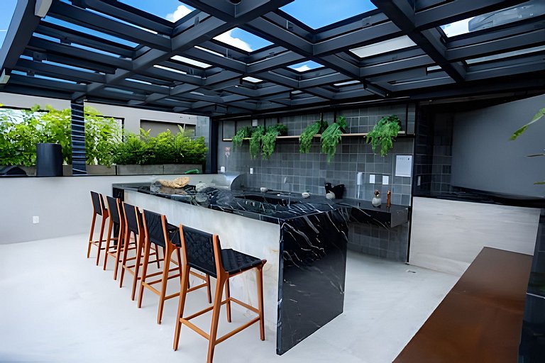 Vista mar S/Taxa de limpeza+piscina aquecida+WIFI