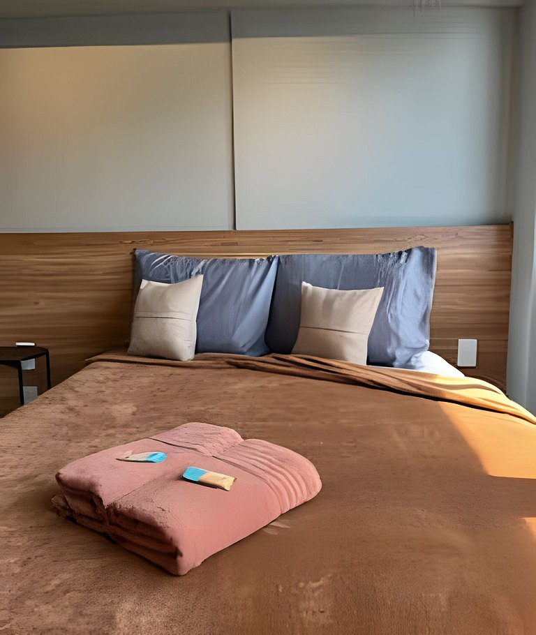 Vista mar S/Taxa de limpeza+piscina aquecida+WIFI