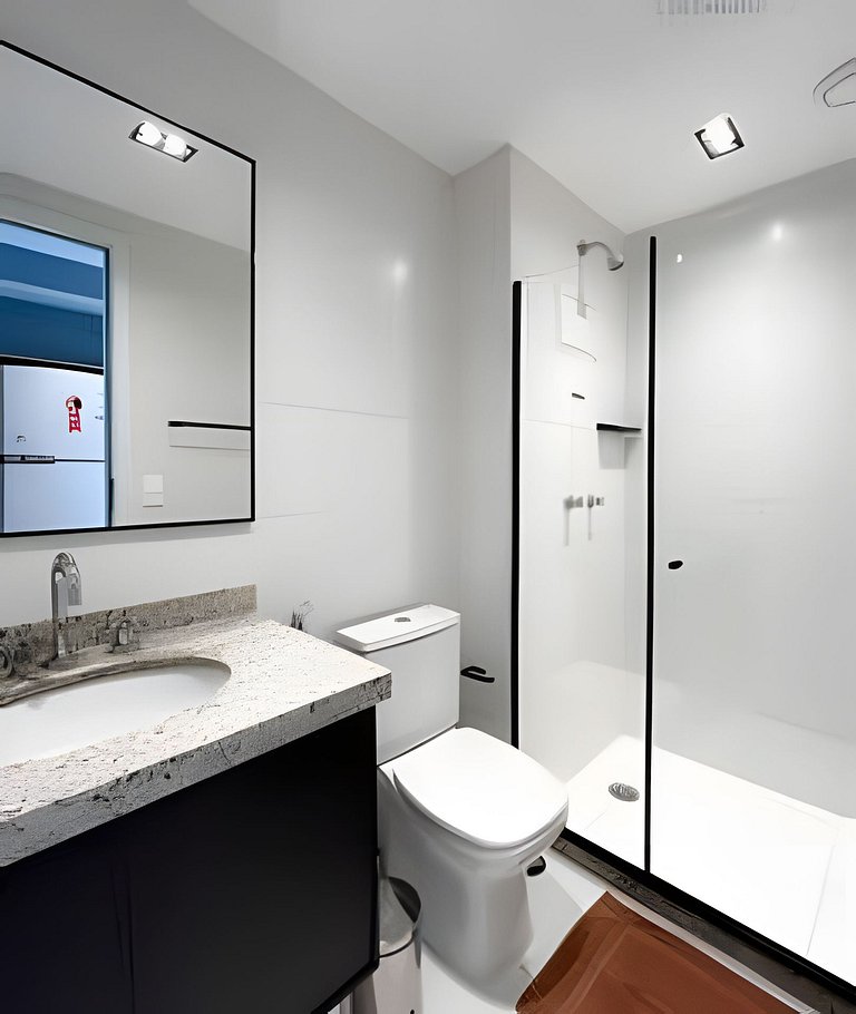 Vista mar S/Taxa de limpeza+piscina aquecida+WIFI