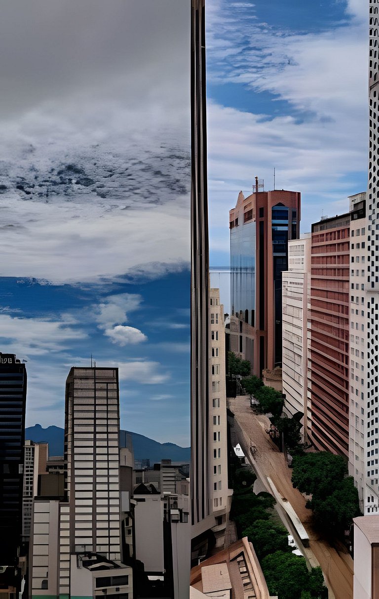 Único! Sem Taxa extra-Studio Maua Piscina+Wifi