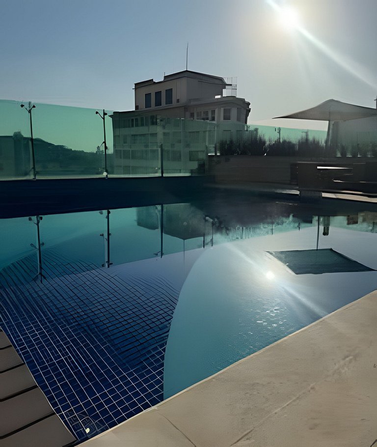 Único! Sem Taxa extra-Studio Maua Piscina+Wifi