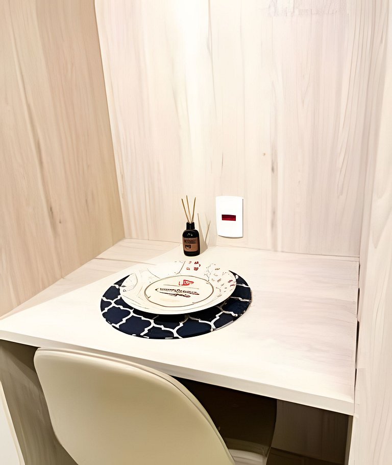 Imperdível! Studio Vista Mar+Piscina Aquecida