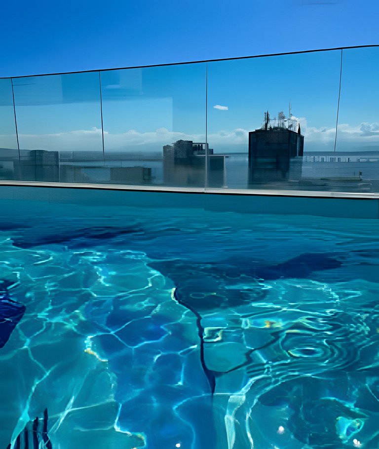 Estúdio lindo+Piscina Aquecida+Wifi