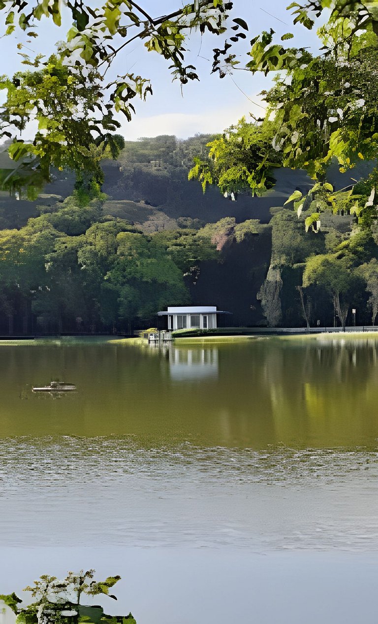Charmoso Apt Central em São Lourenço com WIFI
