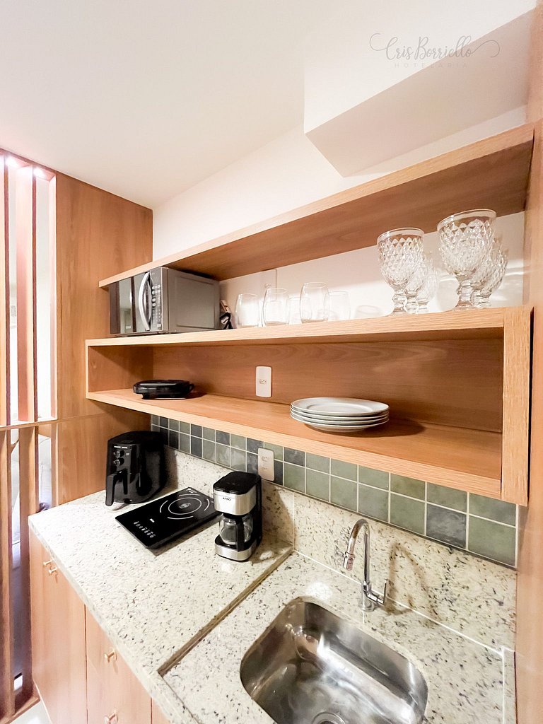 S/Taxa Extra Studio Piscina Aquecida Wifi Netflix