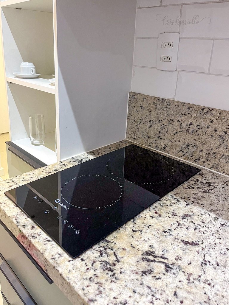 Taxa Inclusa-Studio Varanda+Piscina Aquecida+WIFI