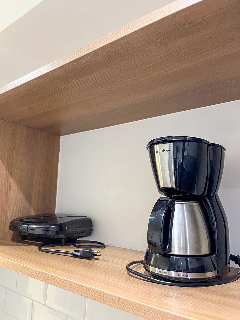 Taxa Inclusa-Studio Varanda+Piscina Aquecida+WIFI