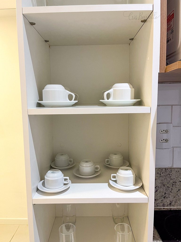 Taxa Inclusa-Studio Varanda+Piscina Aquecida+WIFI