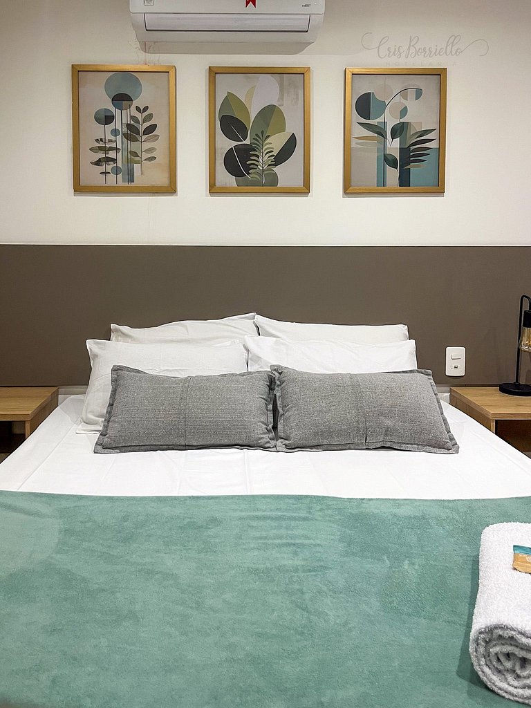 Taxa Inclusa-Studio Varanda+Piscina Aquecida+WIFI