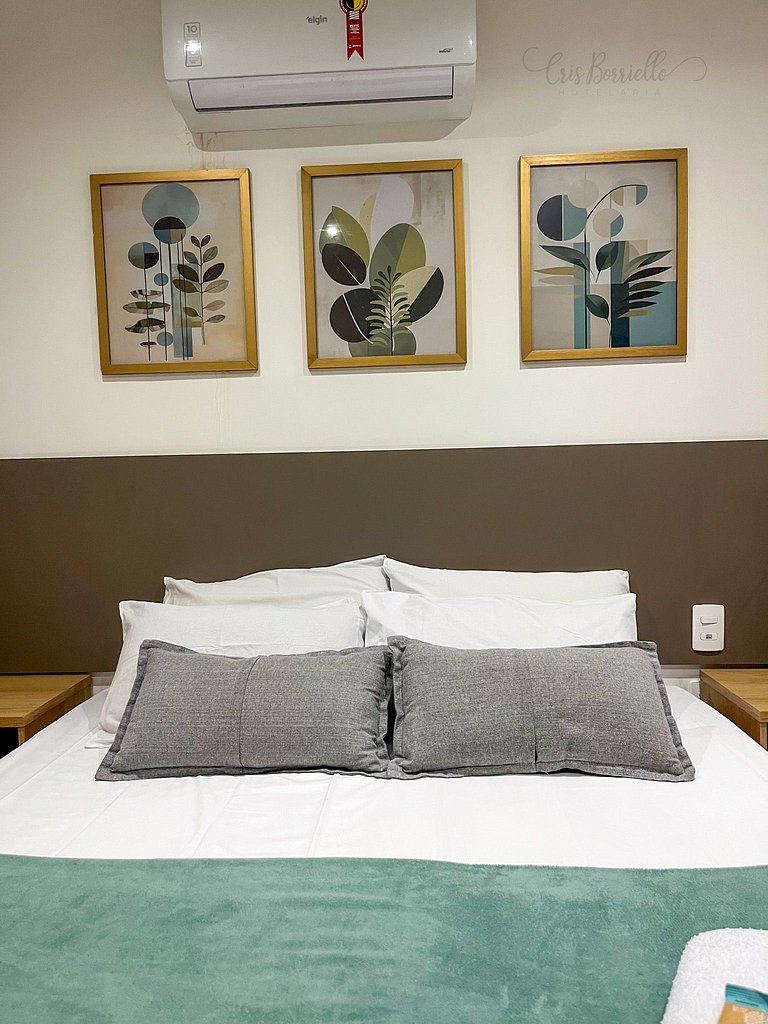 Taxa Inclusa-Studio Varanda+Piscina Aquecida+WIFI