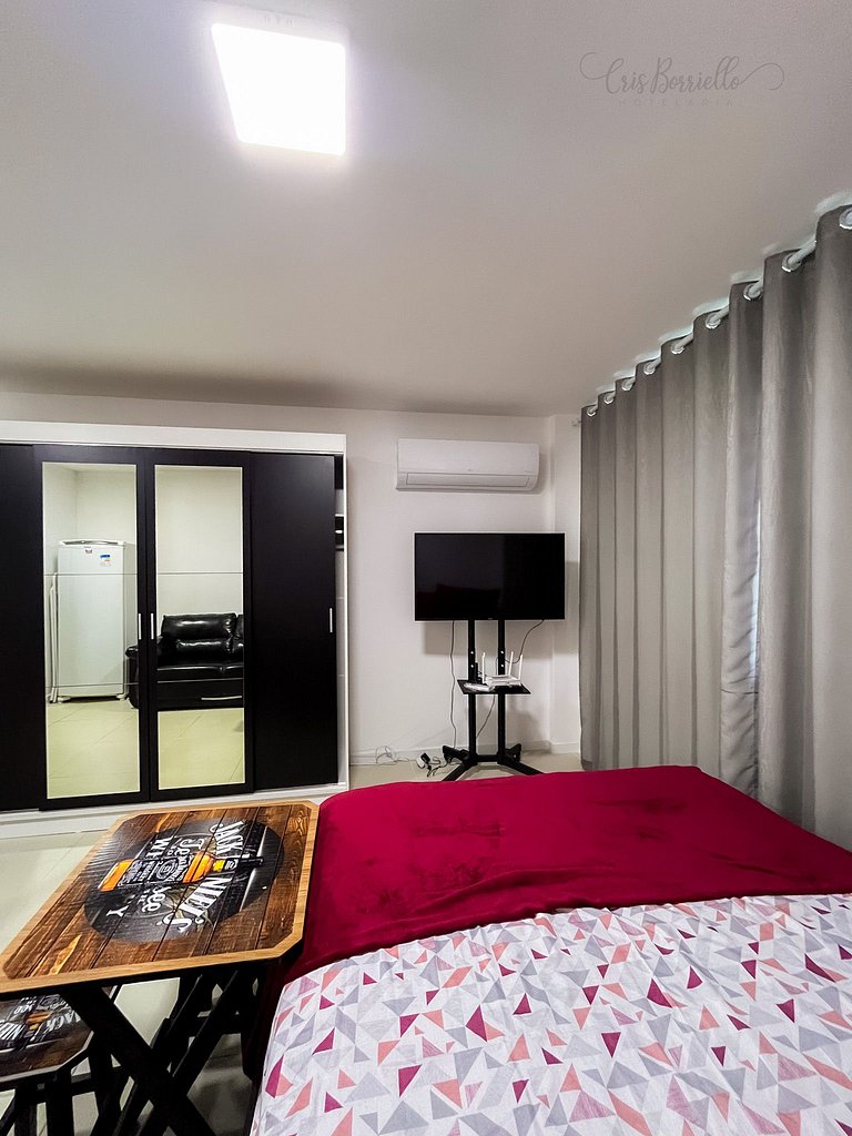 Imperdível! Studio Vista Mar+Piscina Aquecida