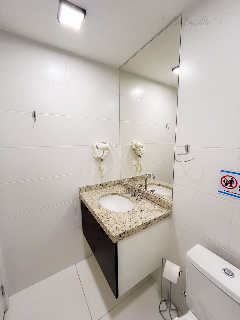 Imperdível! Studio Vista Mar+Piscina Aquecida