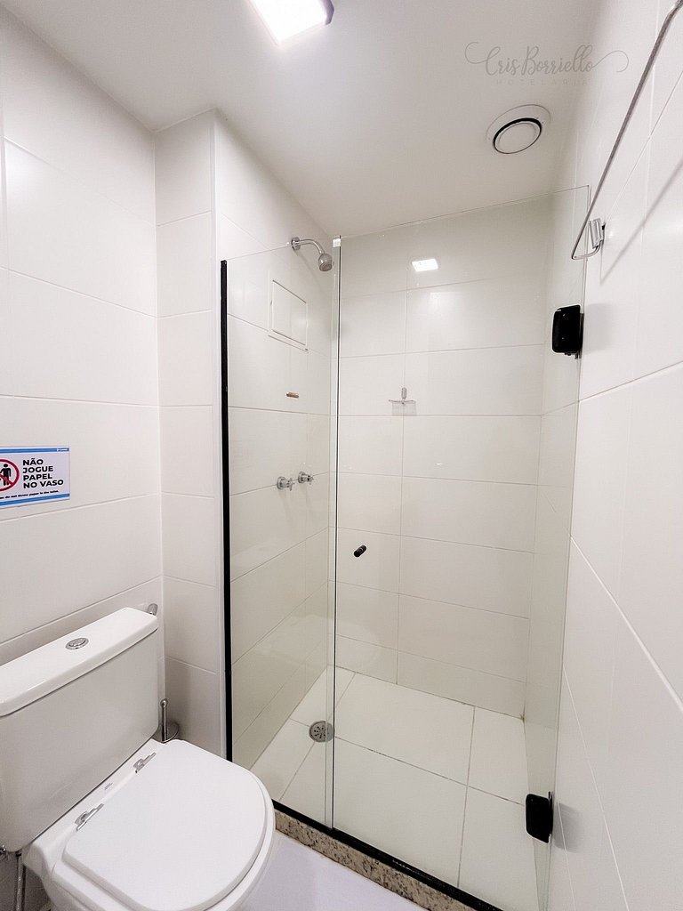 Imperdível! Studio Vista Mar+Piscina Aquecida