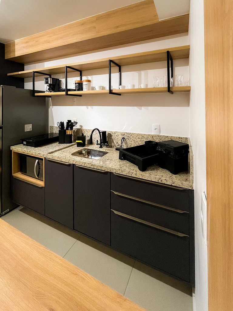 Apto Stúdio Super Moderno e Bem Localizado