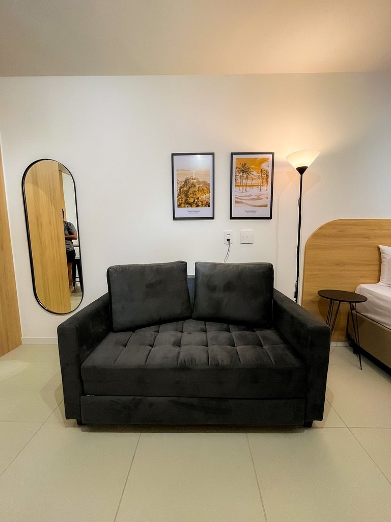 Apto Stúdio Super Moderno e Bem Localizado