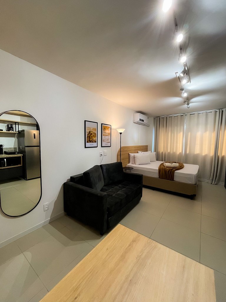 Apto Stúdio Super Moderno e Bem Localizado