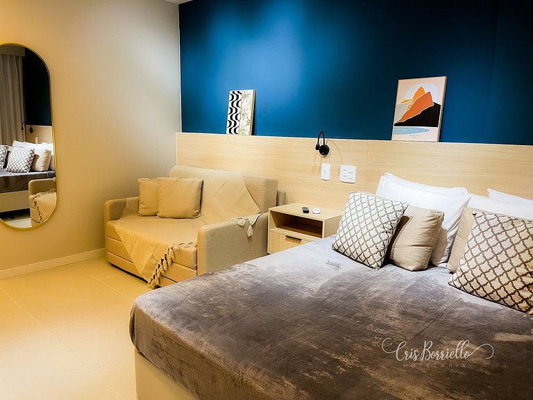 Vista espetacular S/Taxa piscina aquecida WIFI