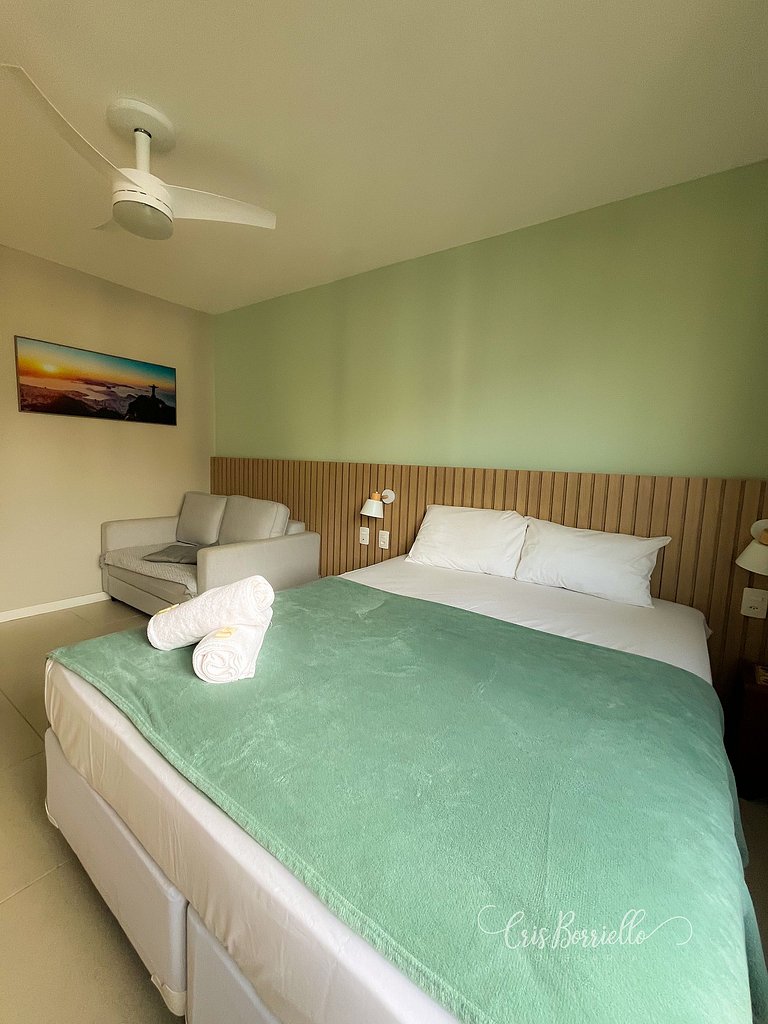 Estúdio Novo-Sem taxa de limpeza+piscina+Wifi