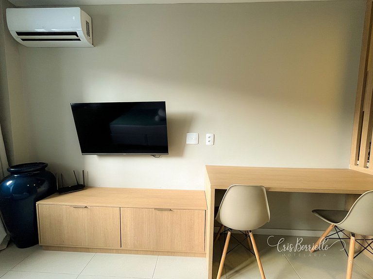 Estúdio Novo-Sem taxa de limpeza+piscina+Wifi