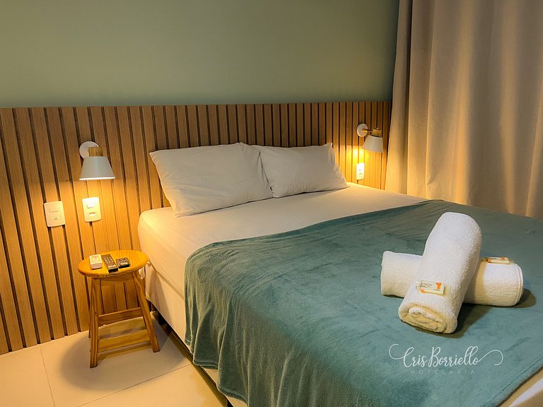 Estúdio Novo-Sem taxa de limpeza+piscina+Wifi