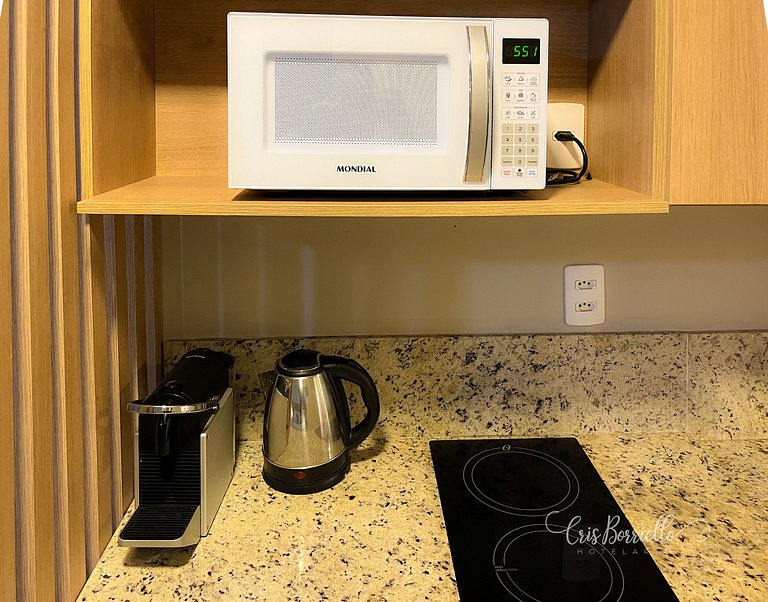 Estúdio Novo-Sem taxa de limpeza+piscina+Wifi