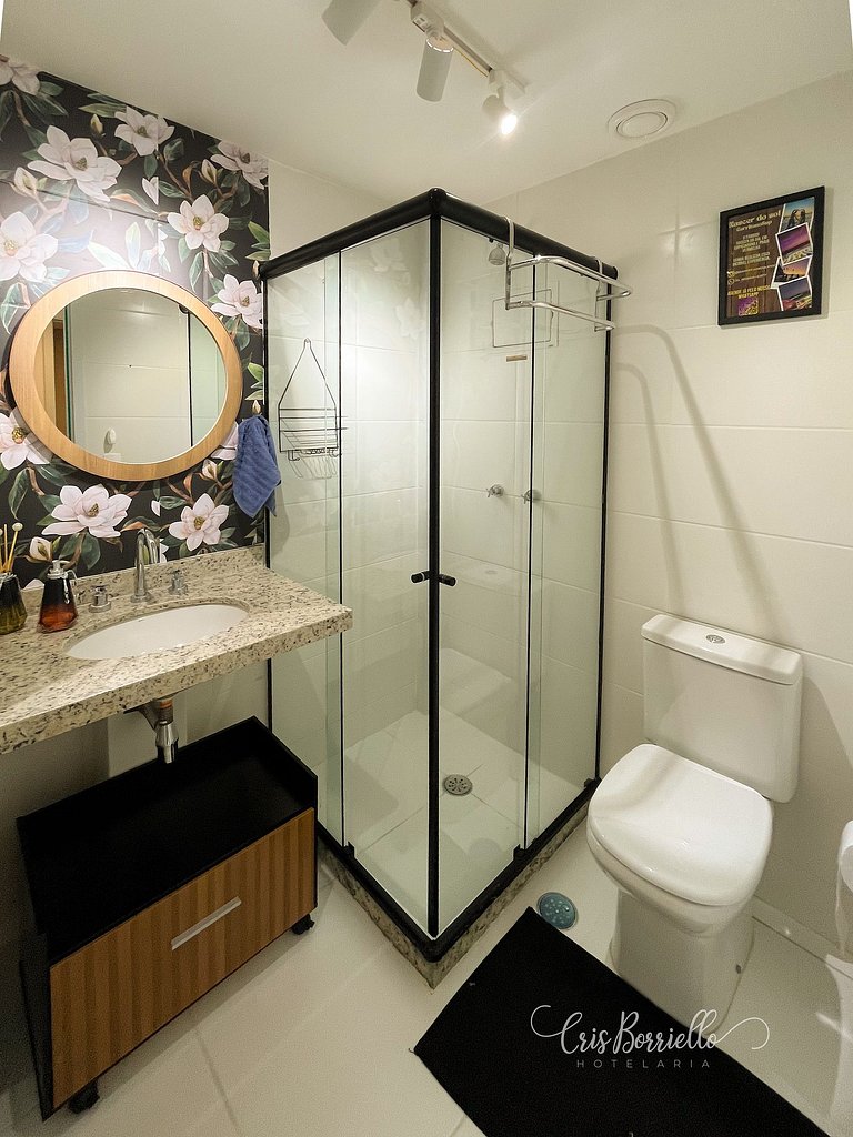 Studio alto padrão+piscina aquecida+6 x sem juros
