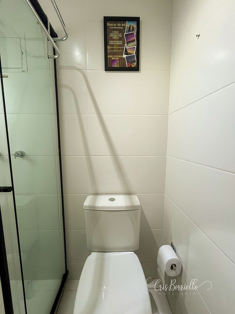 Studio alto padrão+piscina aquecida+6 x sem juros