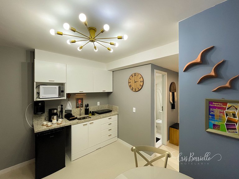 Studio alto padrão+piscina aquecida+6 x sem juros
