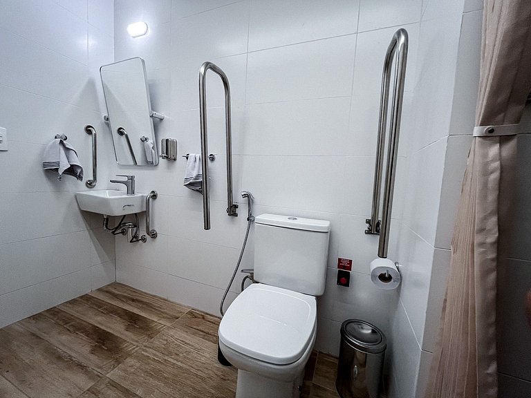 Studio novíssimo no centro c/ piscina aquecida