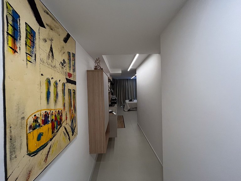 Studio novíssimo no centro c/ piscina aquecida