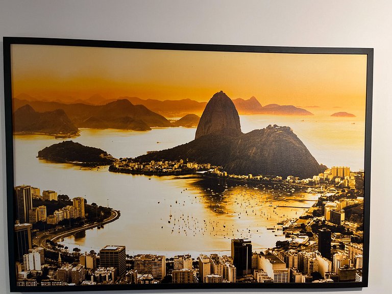 Studio Centro piscina aquecida em 6 x sem juros