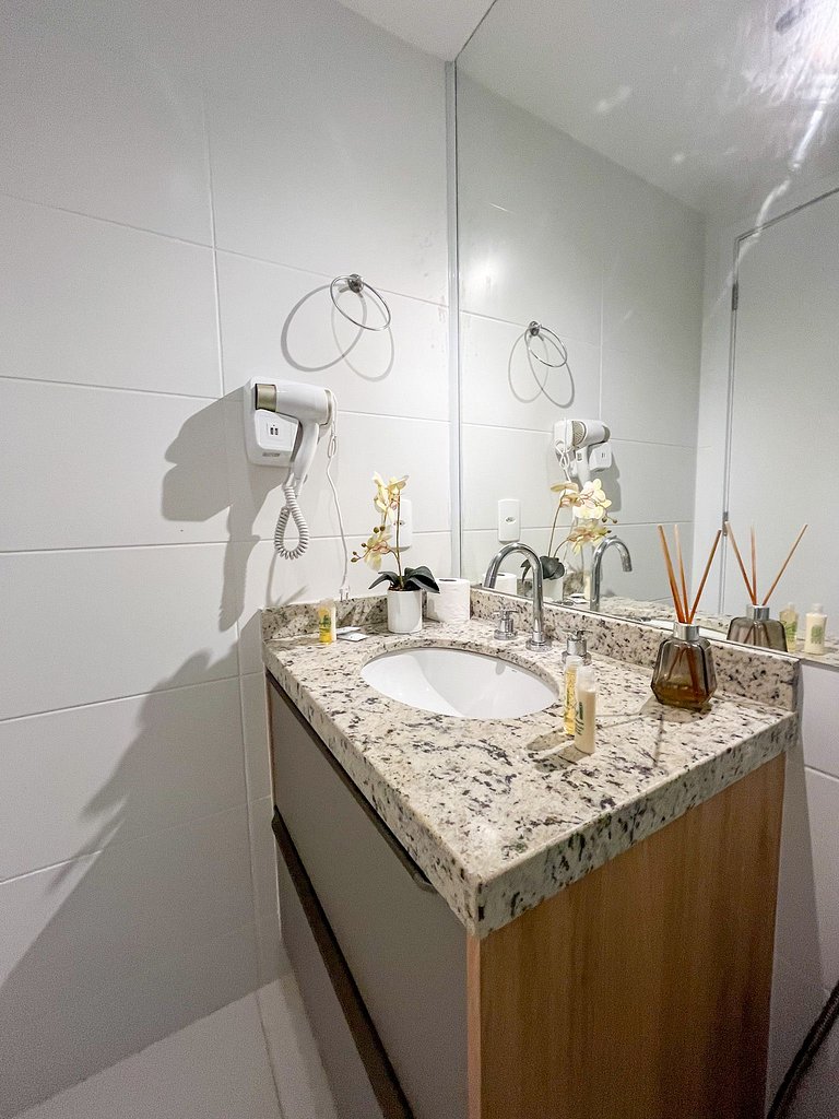 Melhor Studio no Rio de Janeiro+Piscina+6x s/juros