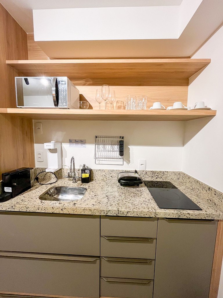 Melhor Studio no Rio de Janeiro+Piscina+6x s/juros