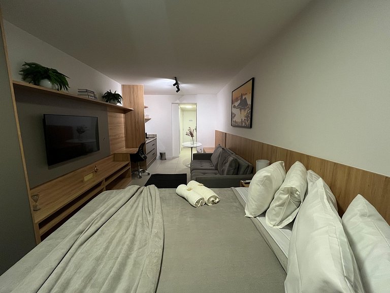 Melhor studio Rio de Janeiro+ piscina panorâmica