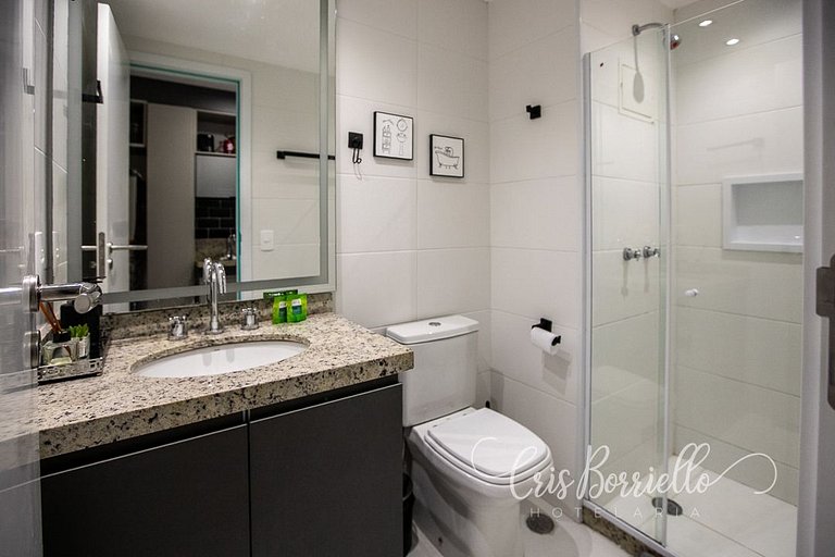 Studio no centro do RJ c/ piscina aquecida