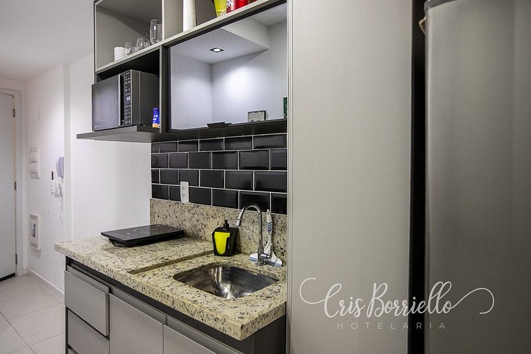 Studio no centro do RJ c/ piscina aquecida