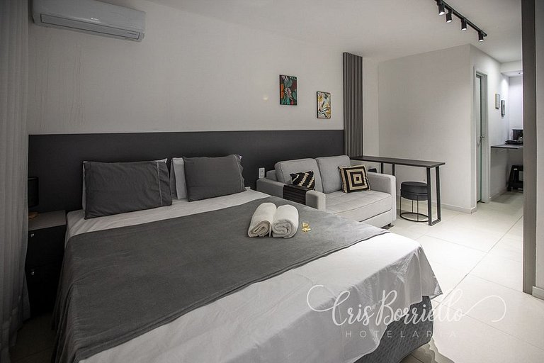 Studio no centro do RJ c/ piscina aquecida