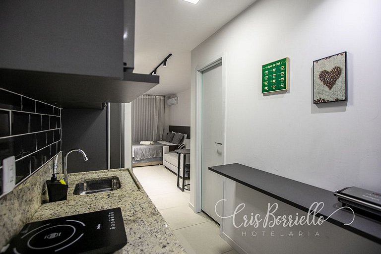 Studio no centro do RJ c/ piscina aquecida