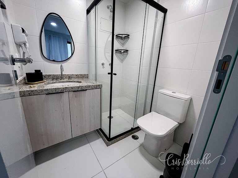 NOVO - Estúdio moderno no Centro próximo de tudo