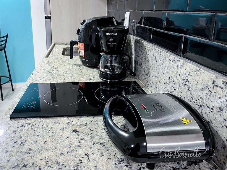 NOVO - Estúdio moderno no Centro próximo de tudo