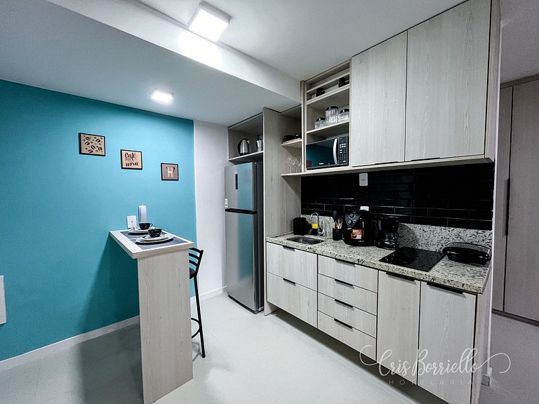 NOVO - Estúdio moderno no Centro próximo de tudo