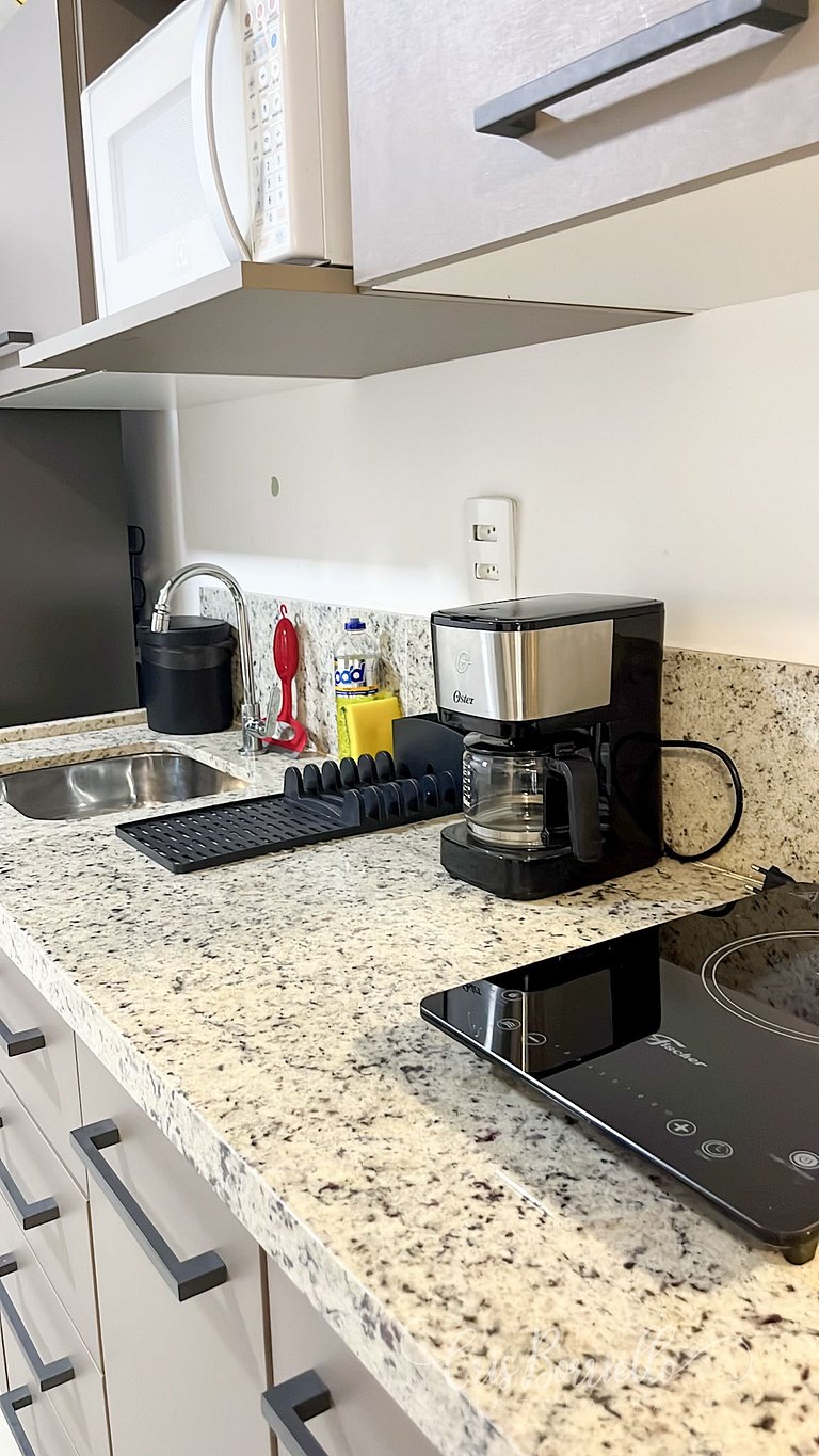 Estúdio moderno no Centro próximo de tudo